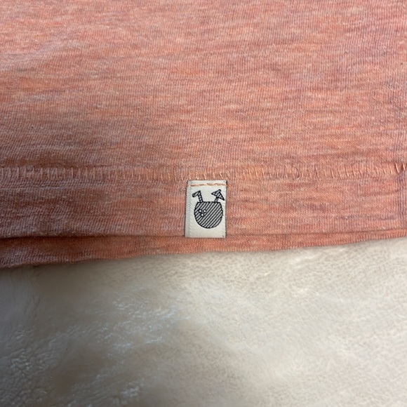 Men’s Demin and Flower, pink v-neck tshirt - Picture 5 of 11